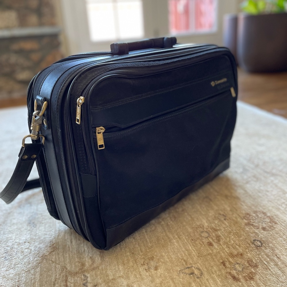 Retro Samsonite Shoulder Luggage/ Briefcase - Picture 2 of 14